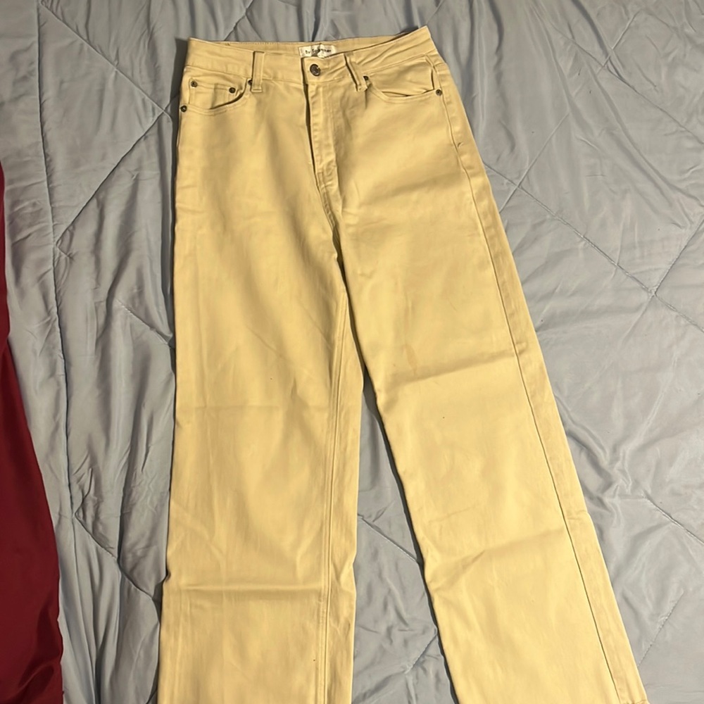 By Together Khaki Color Baggy Jeans - image 1